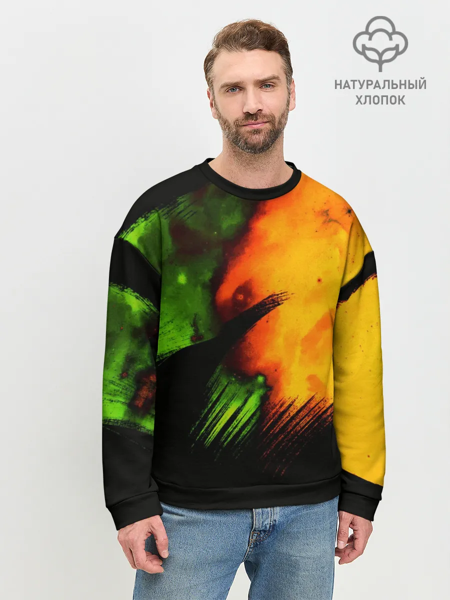 Мужской свитшот базовый / Космос