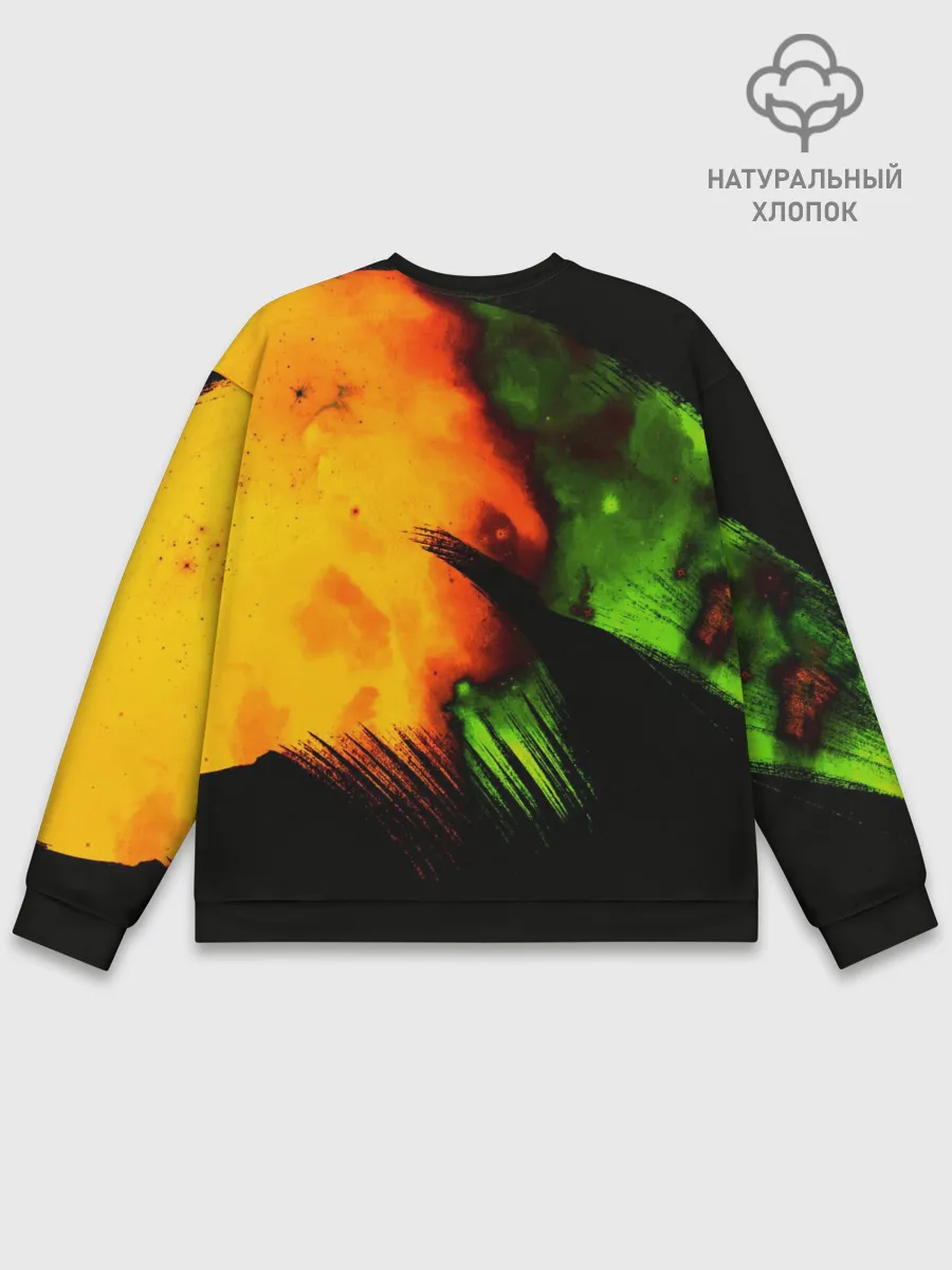 Мужской свитшот базовый / Космос