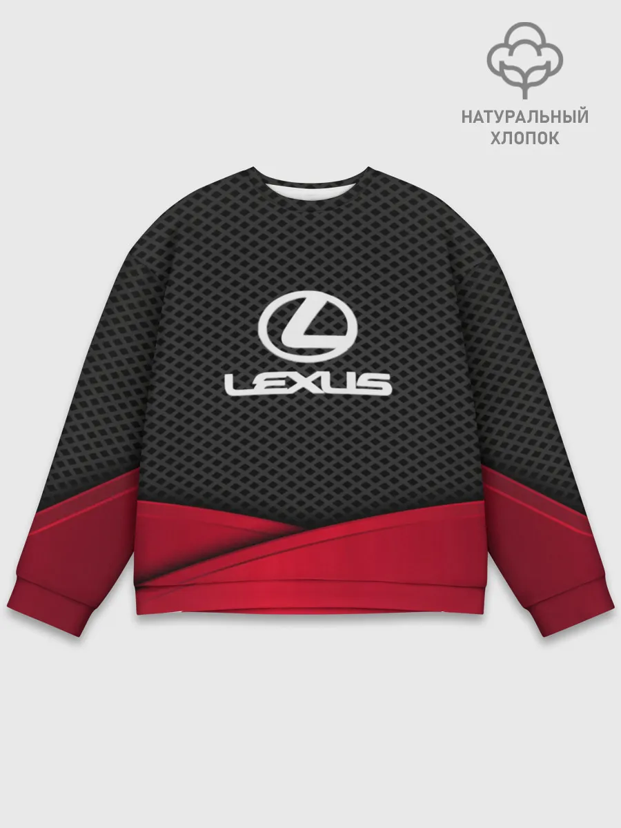 Мужской свитшот базовый / LEXUS