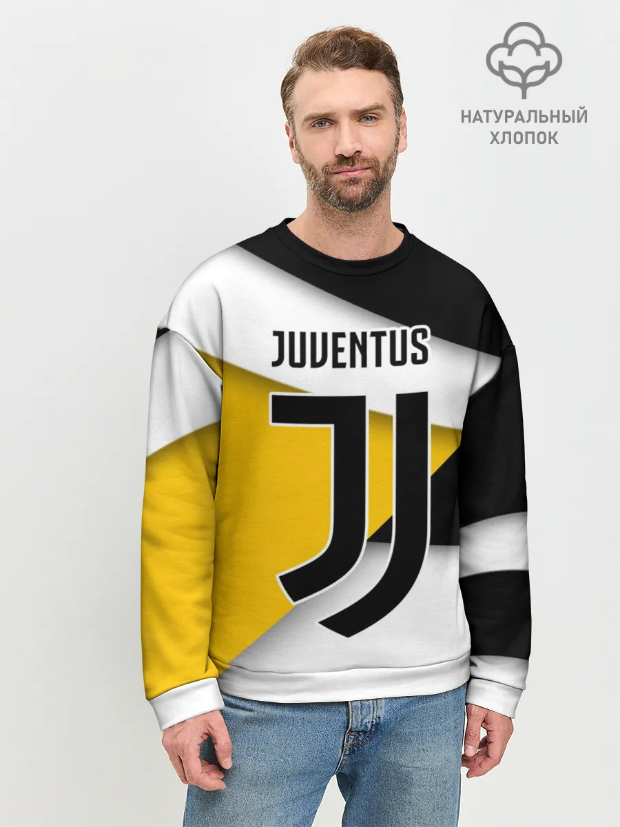 Мужской свитшот базовый / Ювентус формы