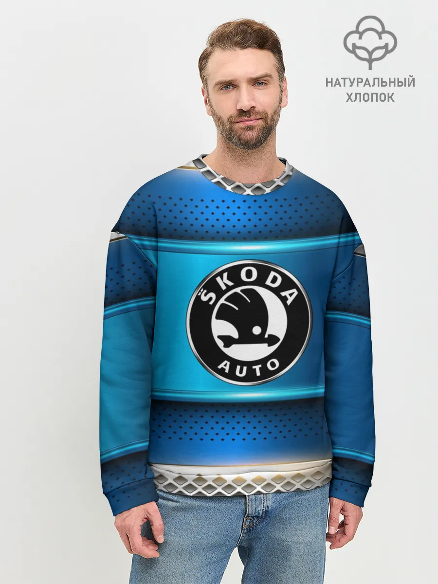 Мужской свитшот базовый / SKODA sport collection