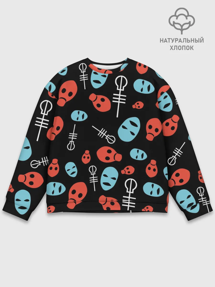 Мужской свитшот базовый / Twenty One Pilots