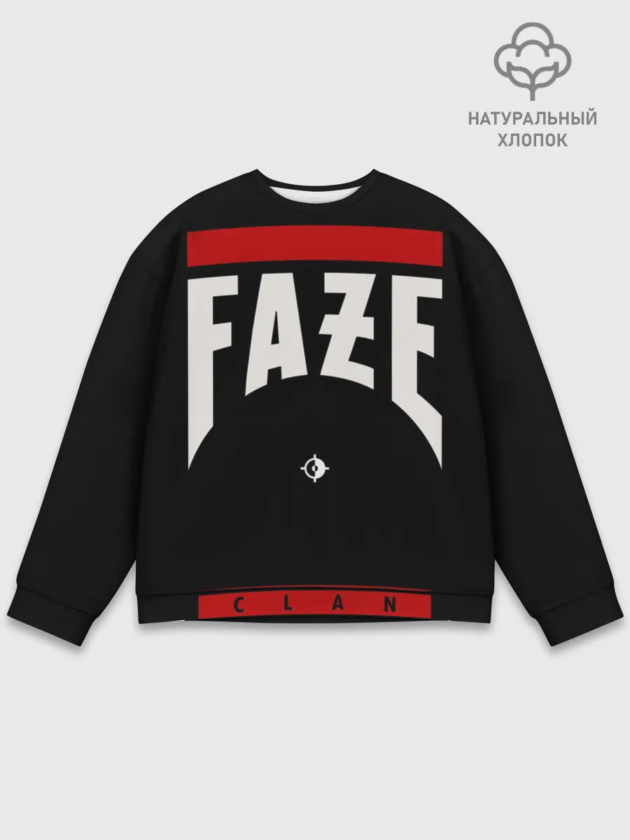 Мужской свитшот базовый / Faze Clan