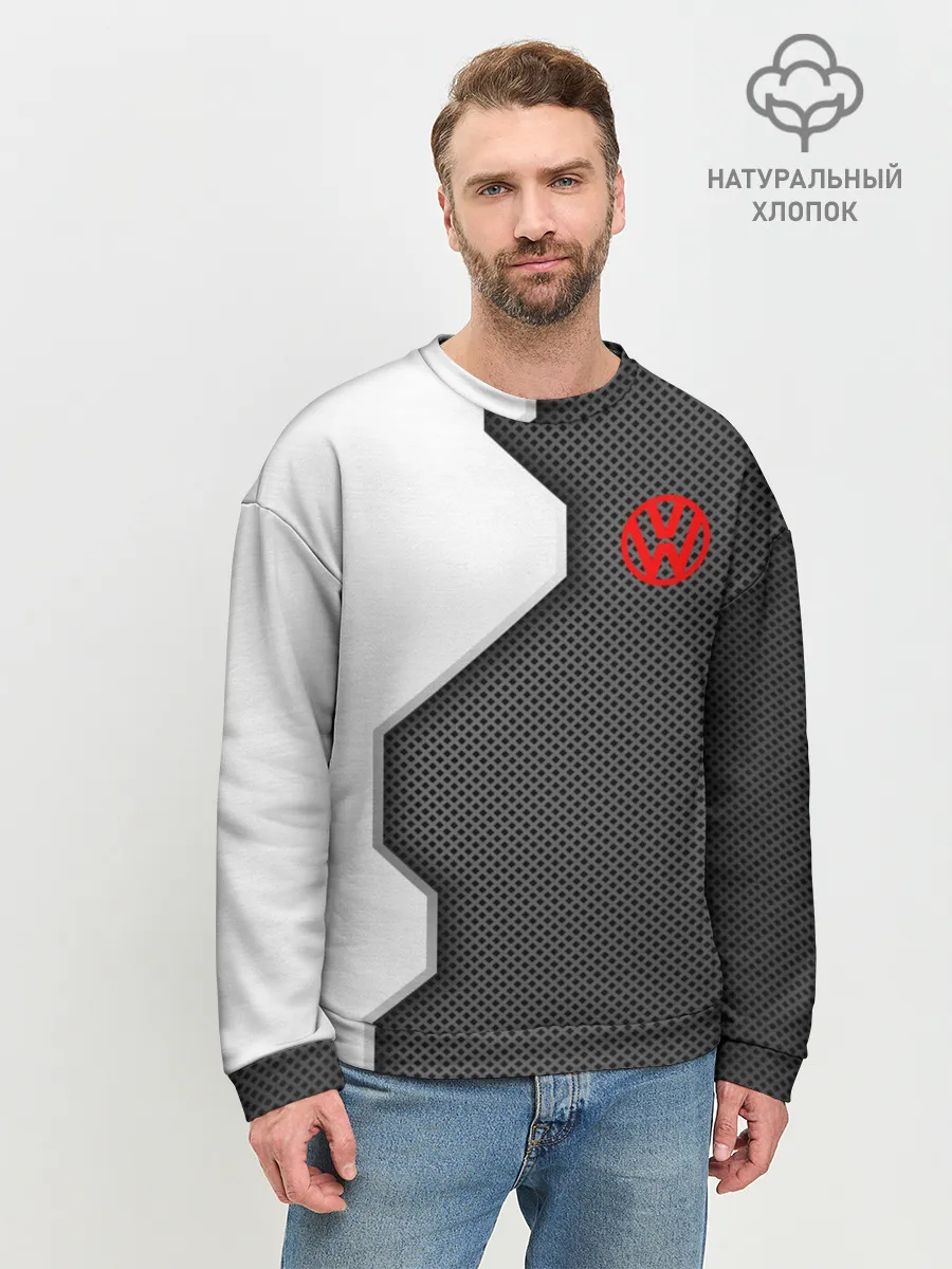 Мужской свитшот базовый / Volkswagen sport uniform auto