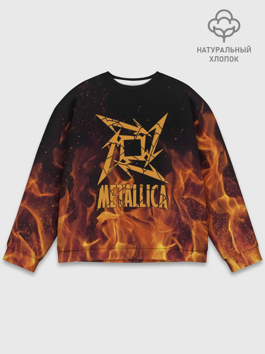 Мужской свитшот базовый / Metallica