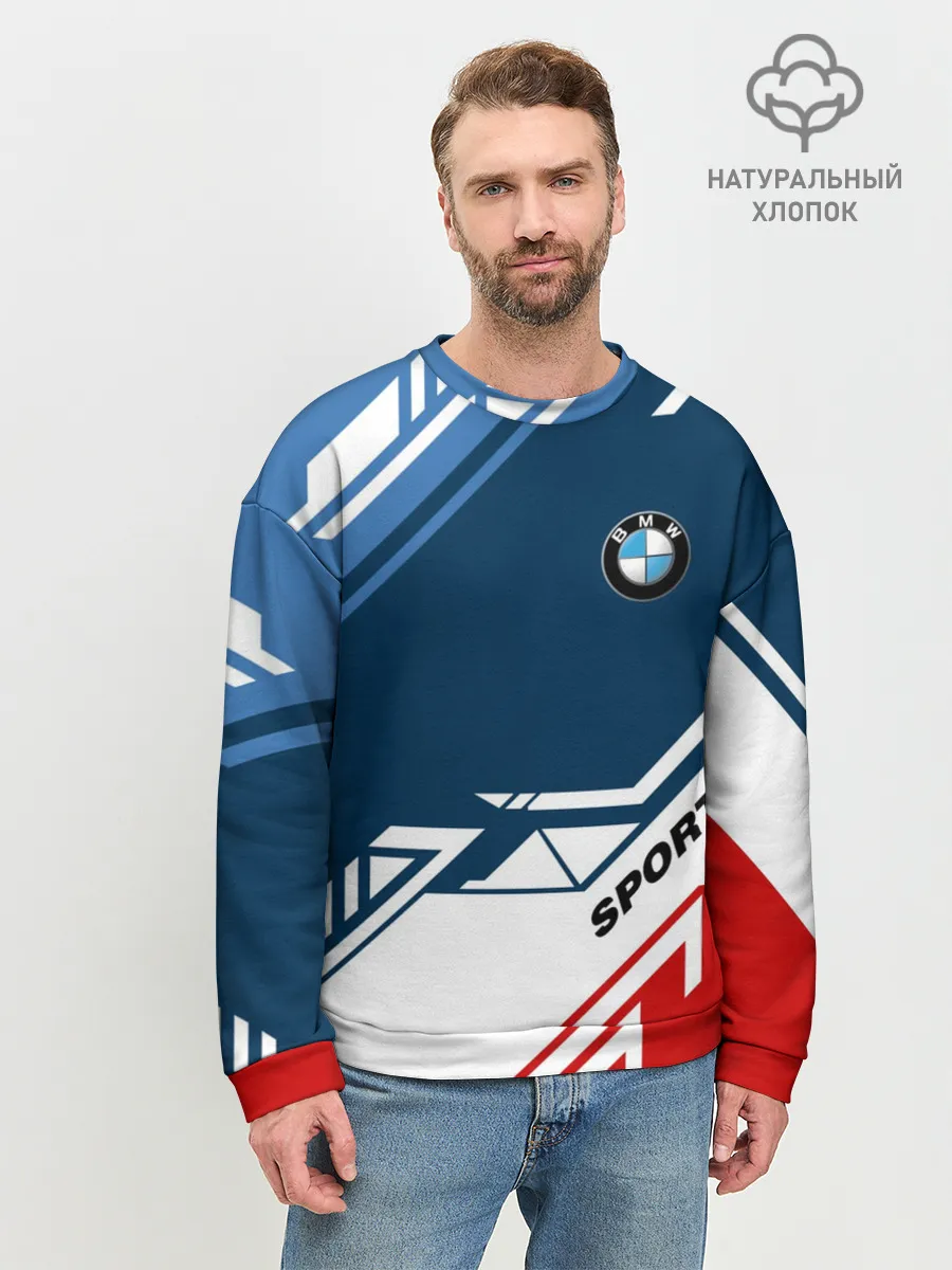 Мужской свитшот базовый / BMW SPORT