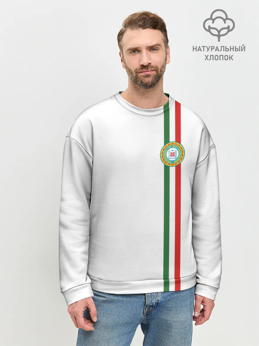 Мужской свитшот базовый / Чеченская республика
