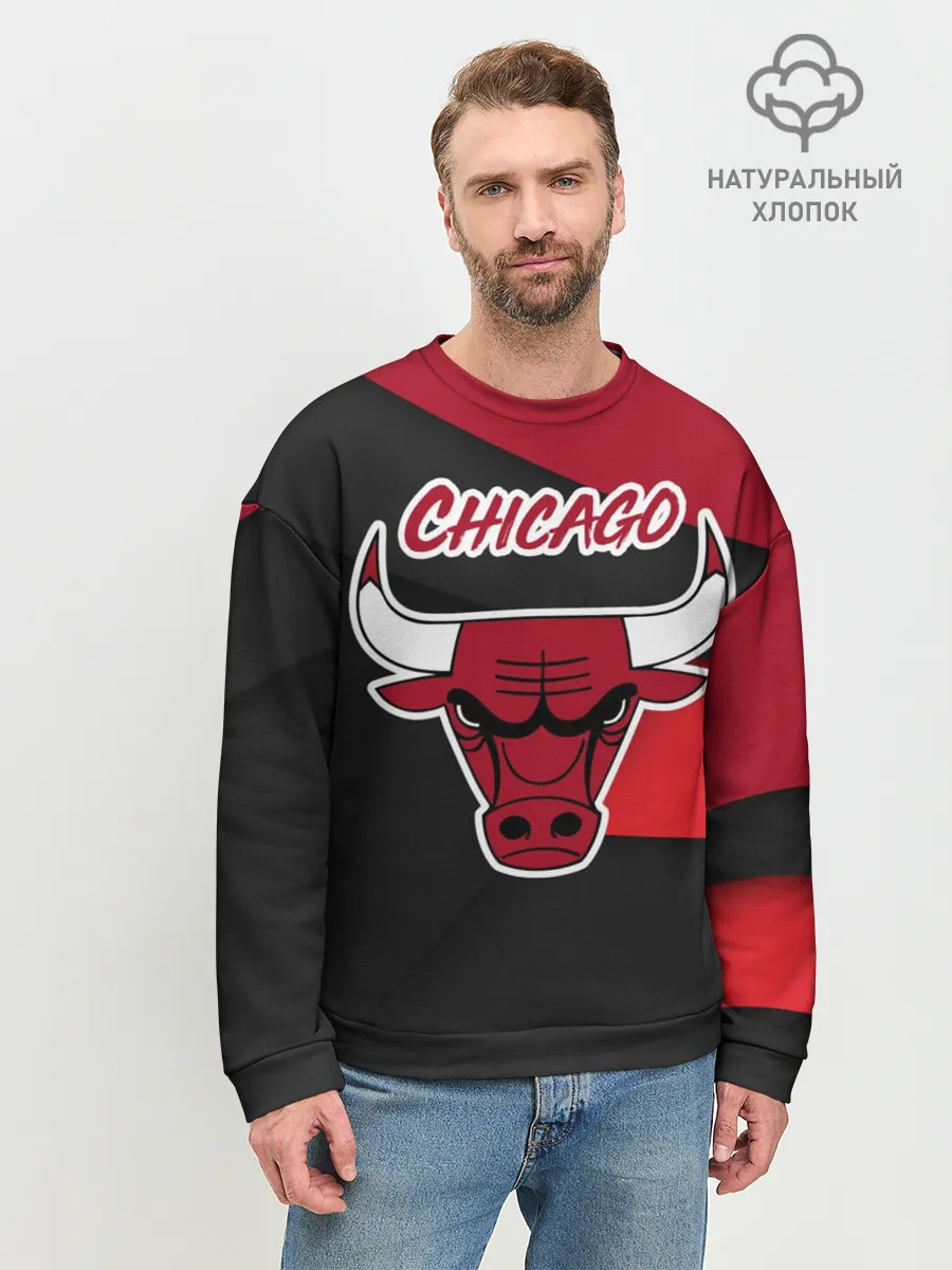 Мужской свитшот базовый / Чикаго