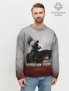 Мужской свитшот базовый / Рыцарь на коне