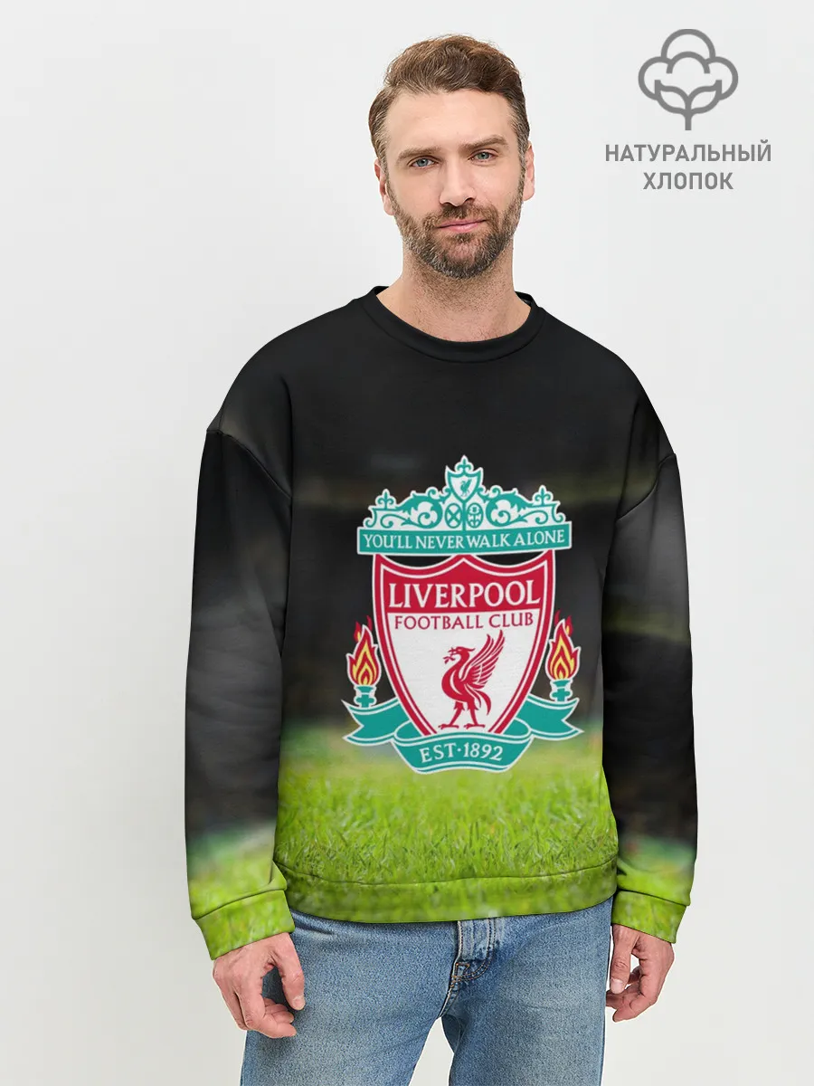 Мужской свитшот базовый / LIVERPOOL