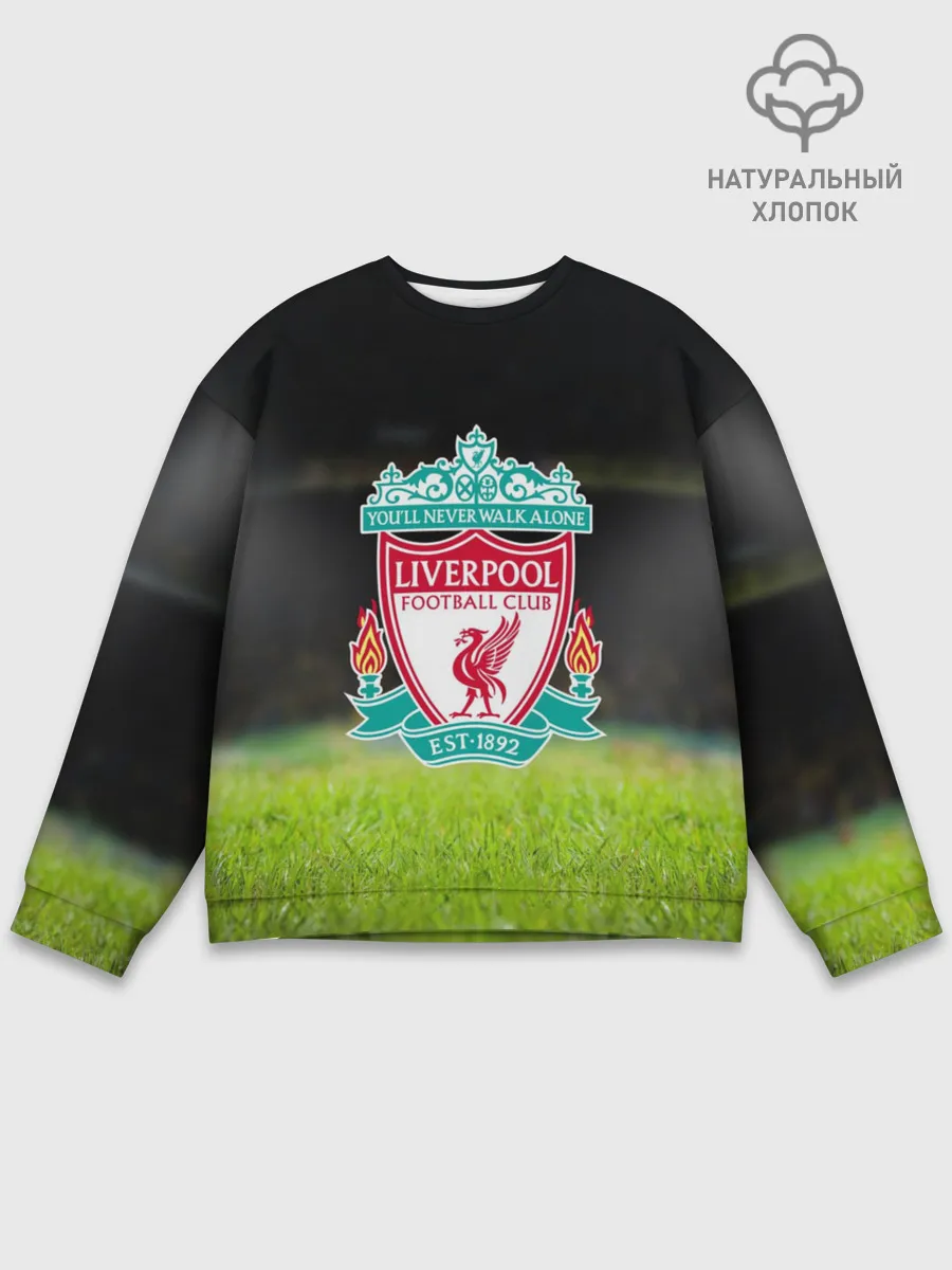 Мужской свитшот базовый / LIVERPOOL