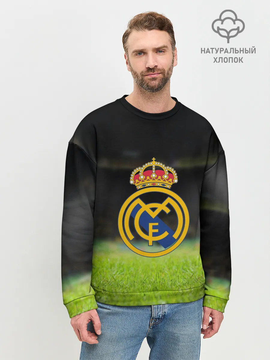 Мужской свитшот базовый / REAL MADRID