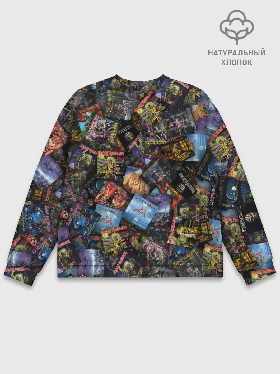 Мужской свитшот базовый / Iron Maiden. Дискография