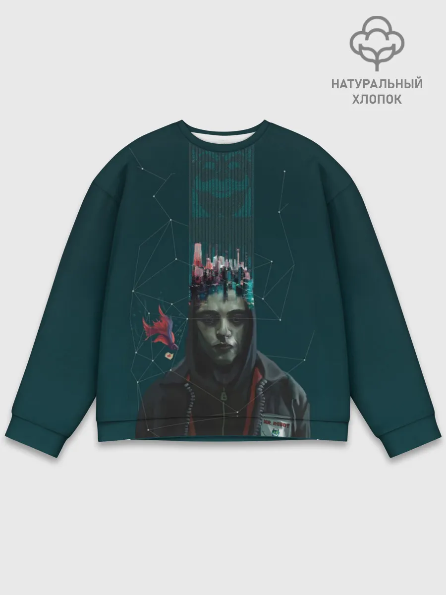 Мужской свитшот базовый / Mr. Robot