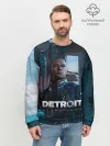 Мужской свитшот базовый / Detroit: Become Human - Markus
