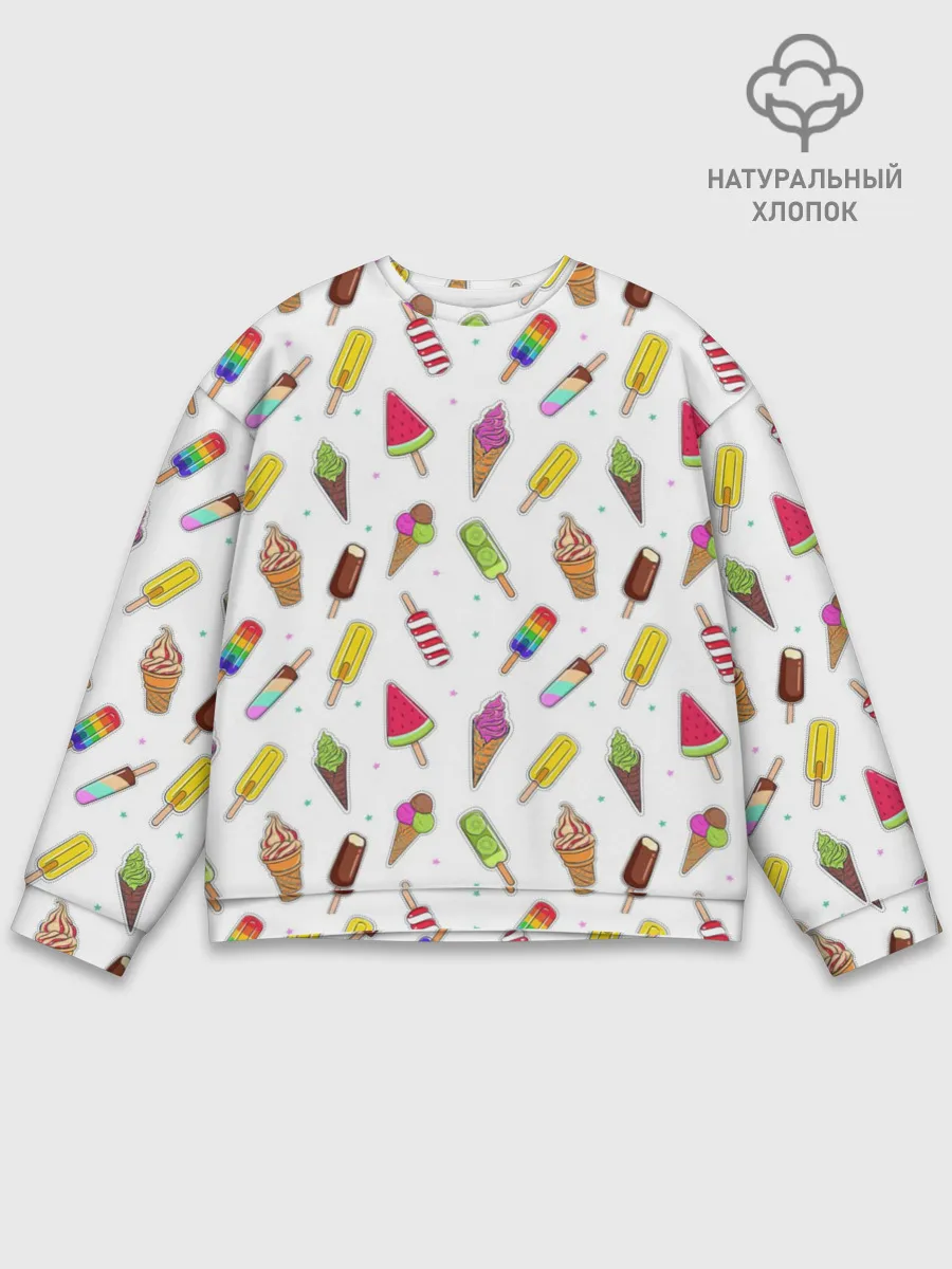 Мужской свитшот базовый / Летний MIX