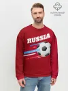 Мужской свитшот базовый / Футбол Россия