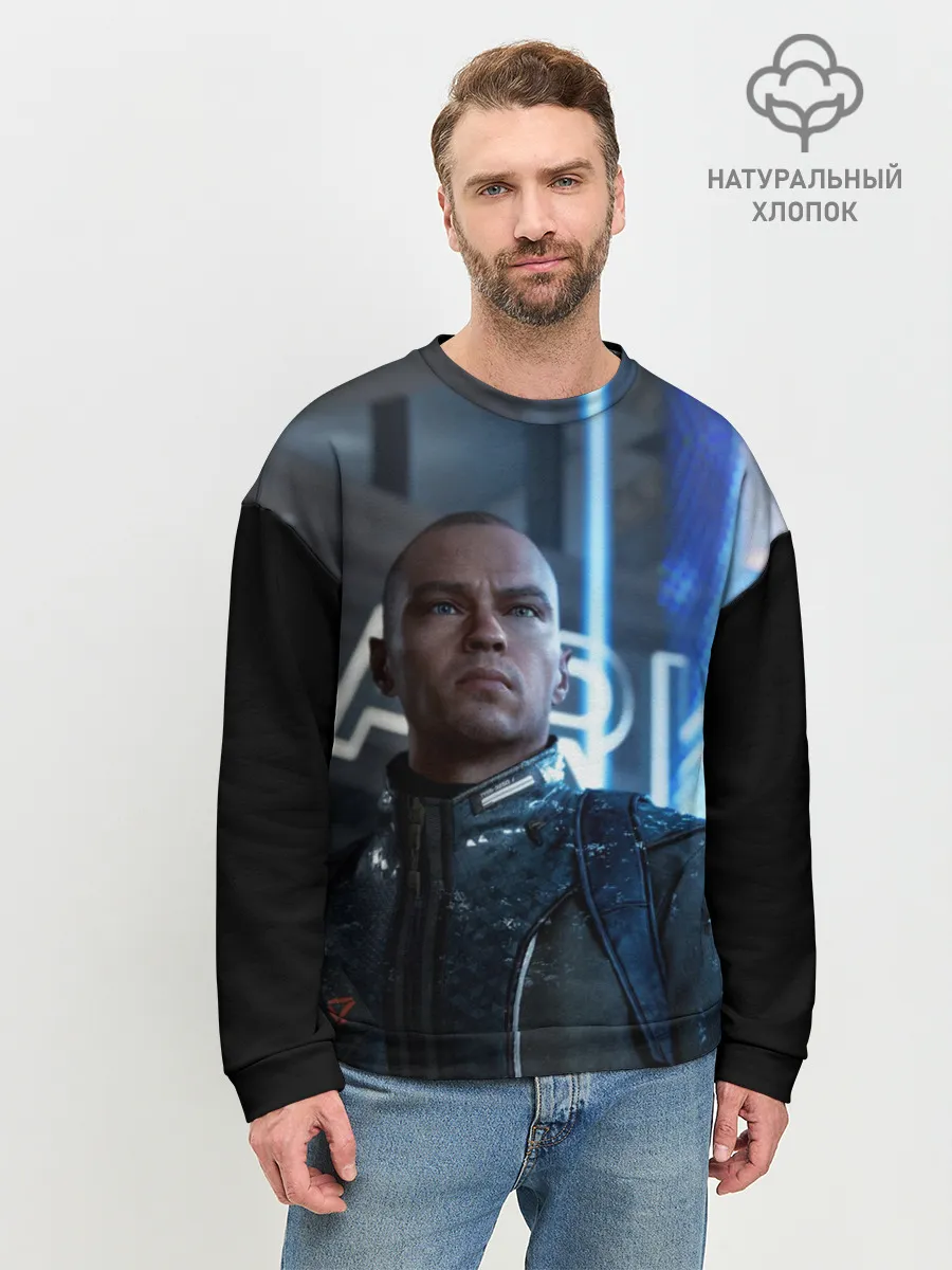 Мужской свитшот базовый / Markus. Detroit: Become Human