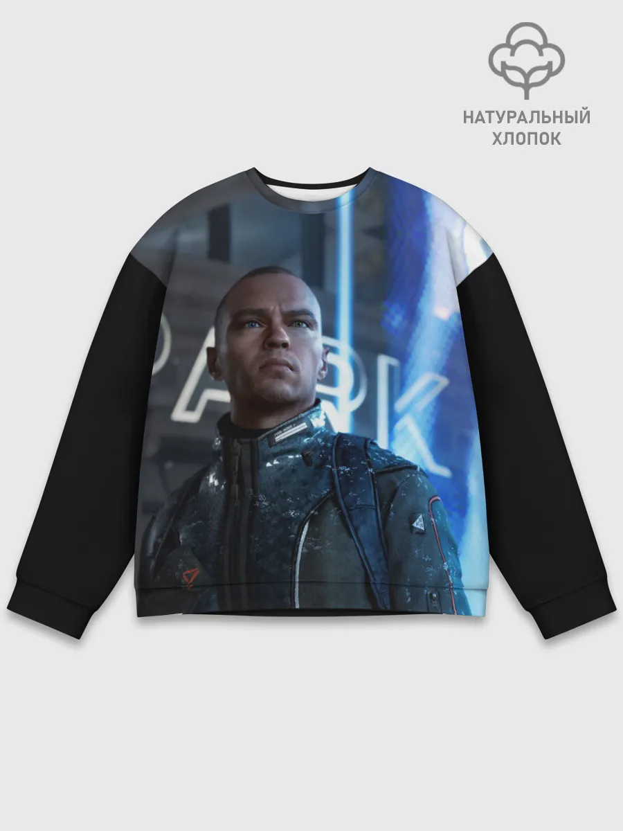 Мужской свитшот базовый / Markus. Detroit: Become Human