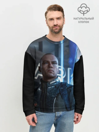 Мужской свитшот базовый / Markus. Detroit: Become Human