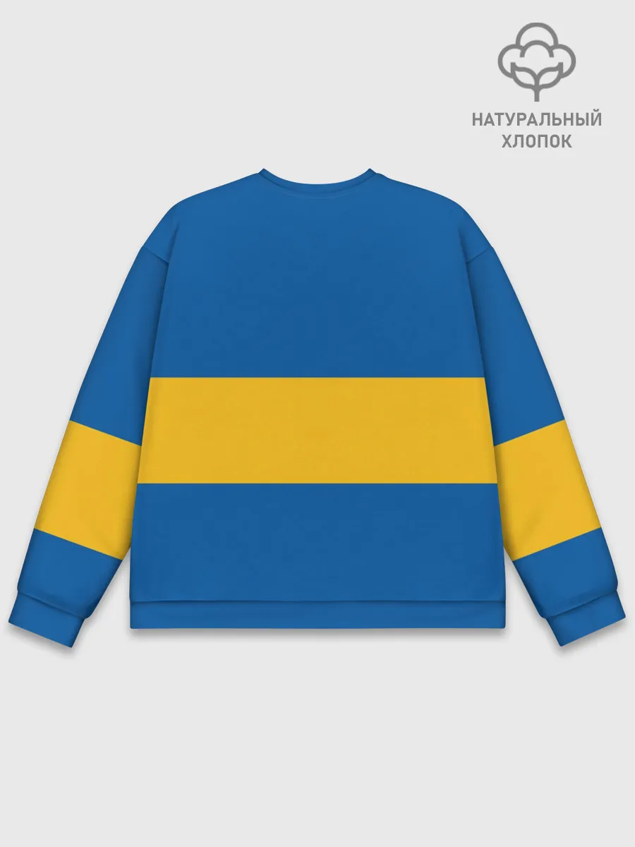 Мужской свитшот базовый / Реал Мадрид