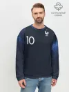 Мужской свитшот базовый / Mbappe home WC 2018