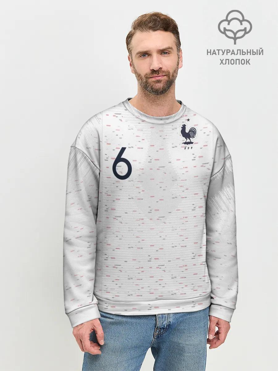 Мужской свитшот базовый / Pogba away 2018 WC