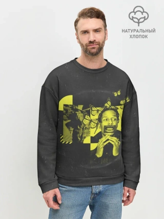 Мужской свитшот базовый / ASAP Rocky. TESTING