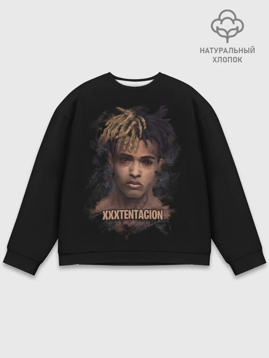Мужской свитшот базовый / XXXTentacion / Jahseh Onfroy