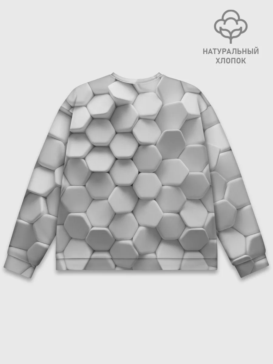 Мужской свитшот базовый / Геометрическая живопись