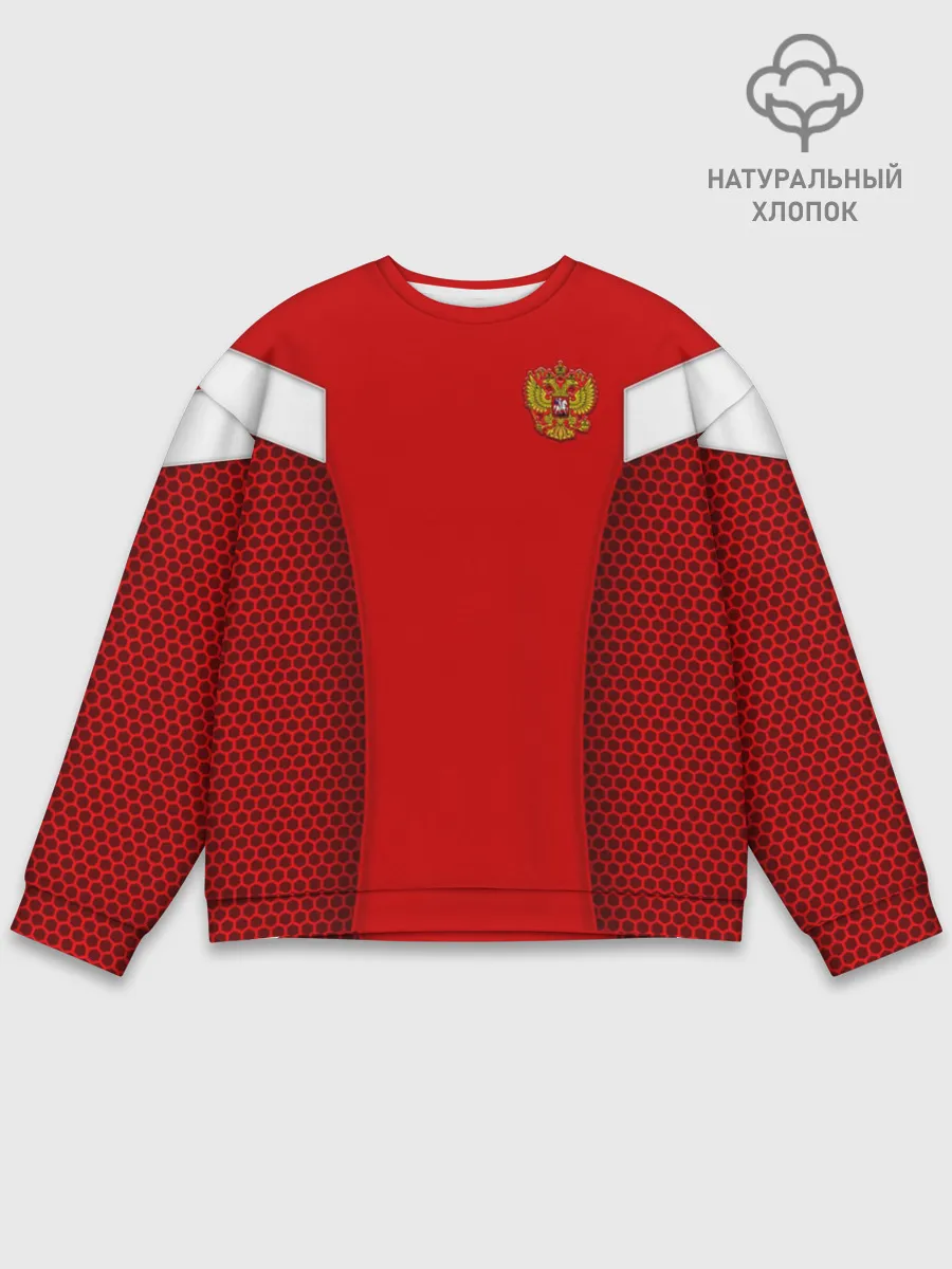 Мужской свитшот базовый / Россия чемпионат мира 2018