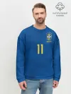 Мужской свитшот базовый / Coutinho away WC 2018