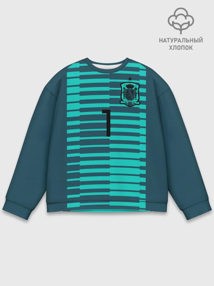 Мужской свитшот базовый / De Gea WC 2018