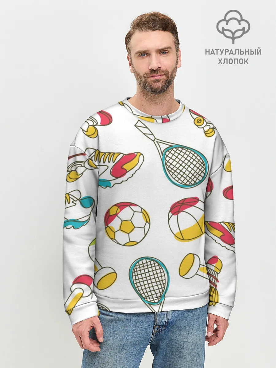 Мужской свитшот базовый / Спорт
