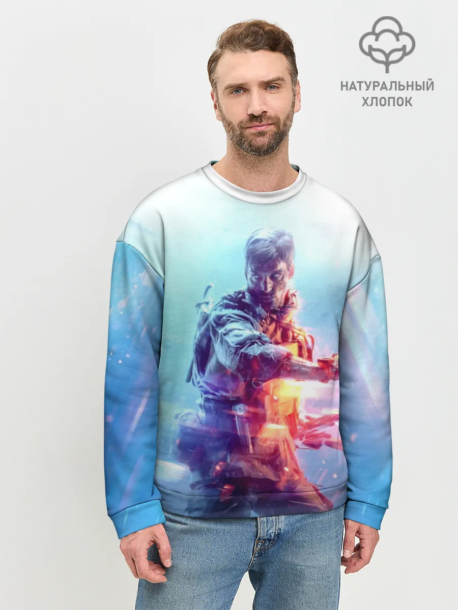 Мужской свитшот базовый / Battlefield 5 Man