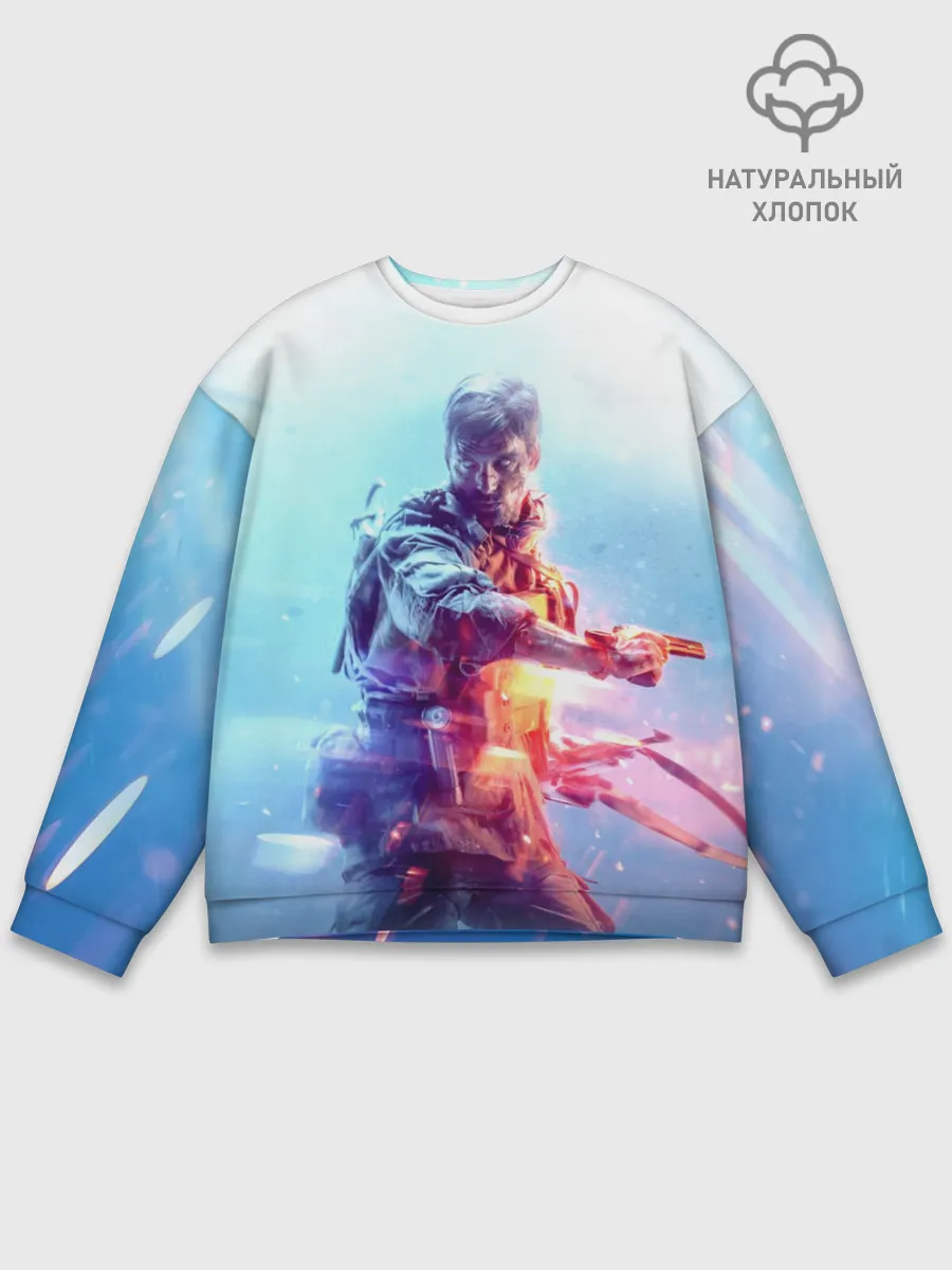 Мужской свитшот базовый / Battlefield 5 Man