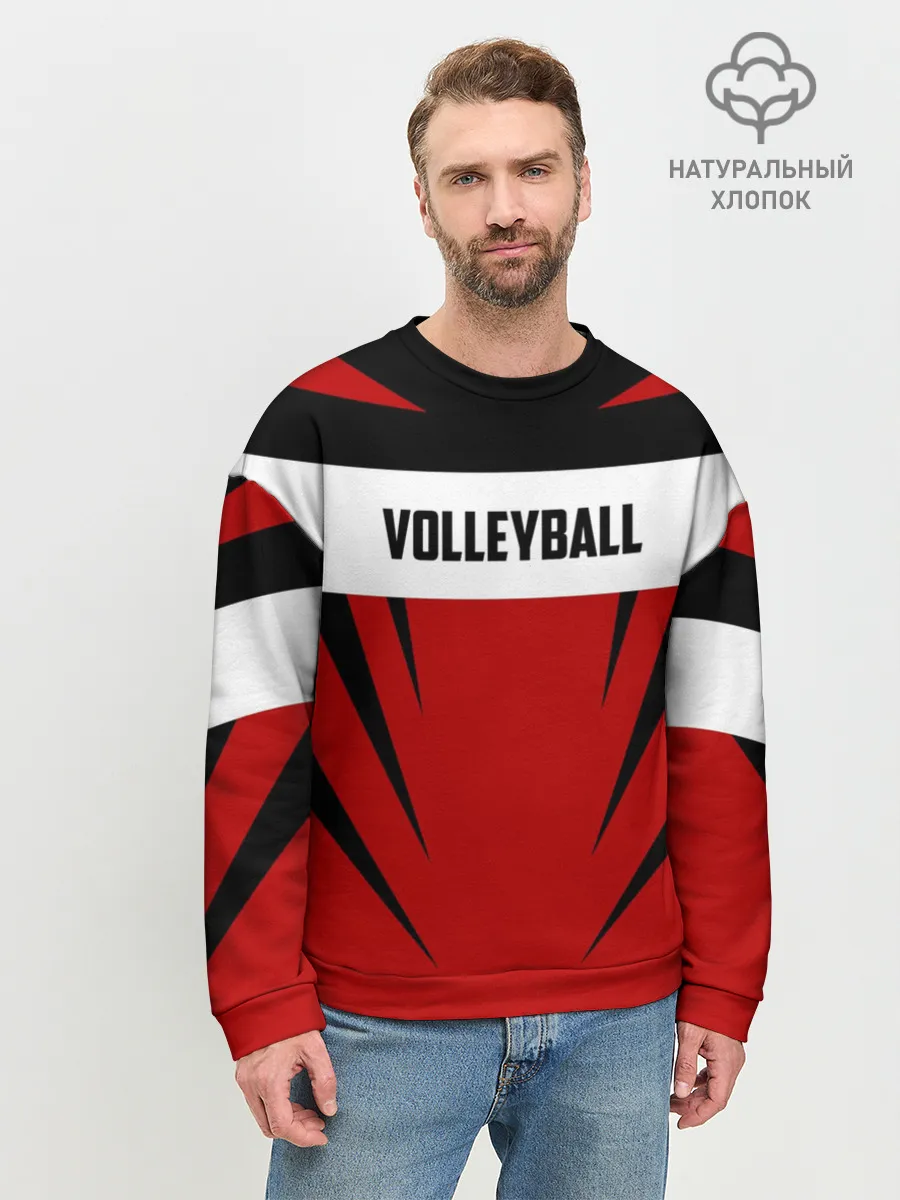 Мужской свитшот базовый / Volleyball