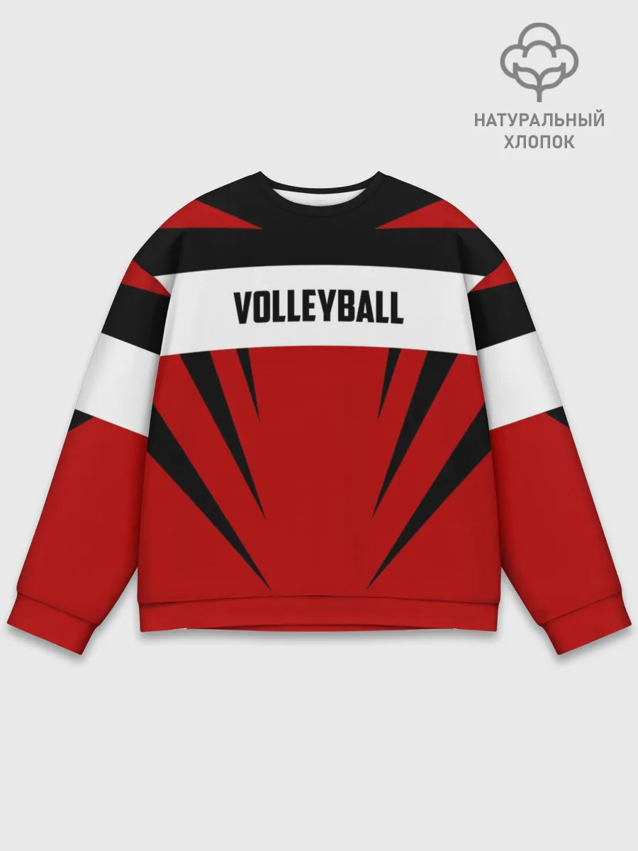 Мужской свитшот базовый / Volleyball