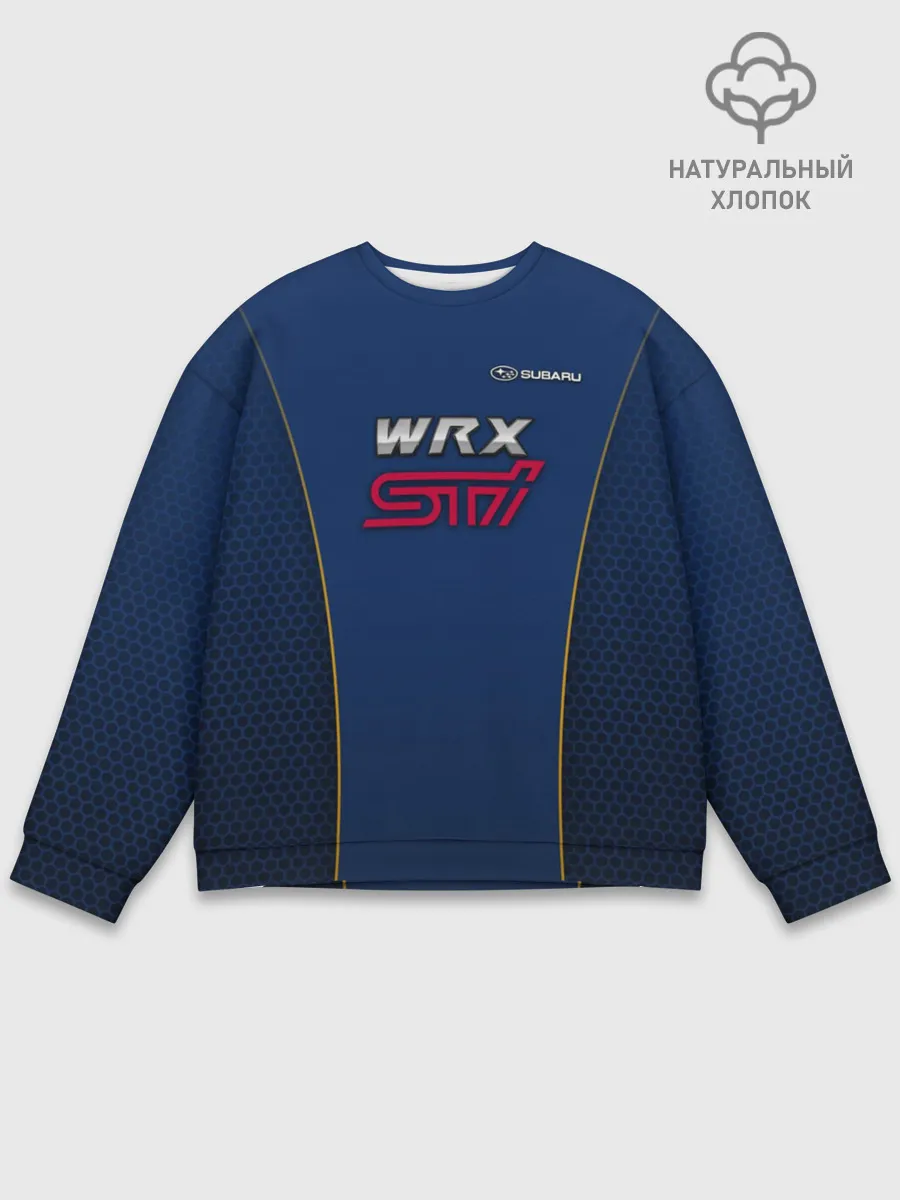 Мужской свитшот базовый / Субару WRX STI Pro Sport