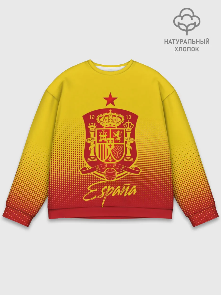 Мужской свитшот базовый / Сборная Испании