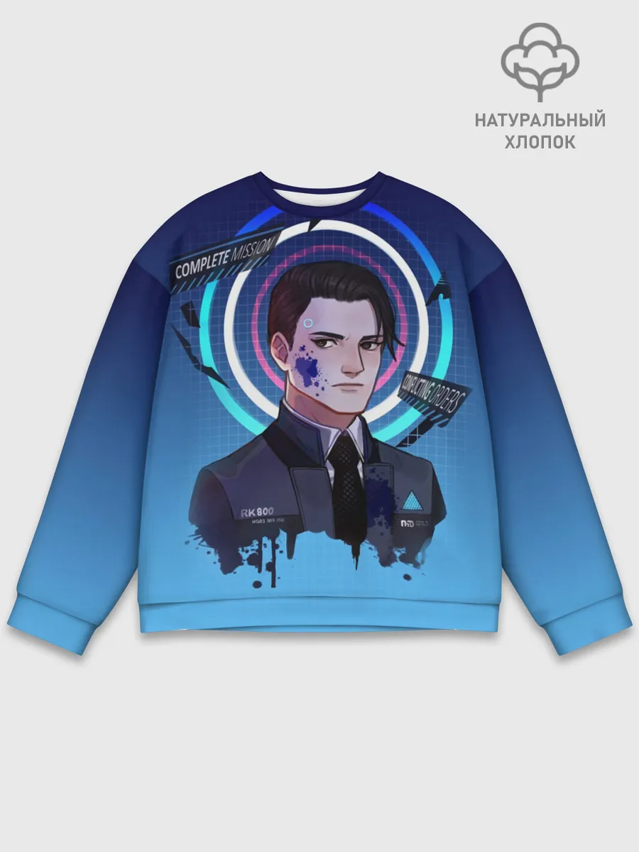 Мужской свитшот базовый / Detroit: Become Human