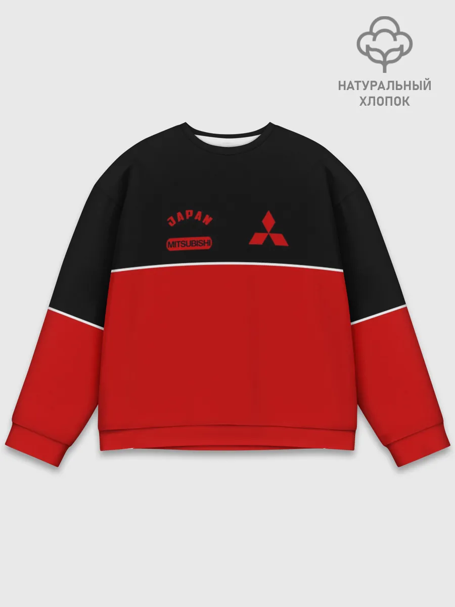 Мужской свитшот базовый / Mitsubishi