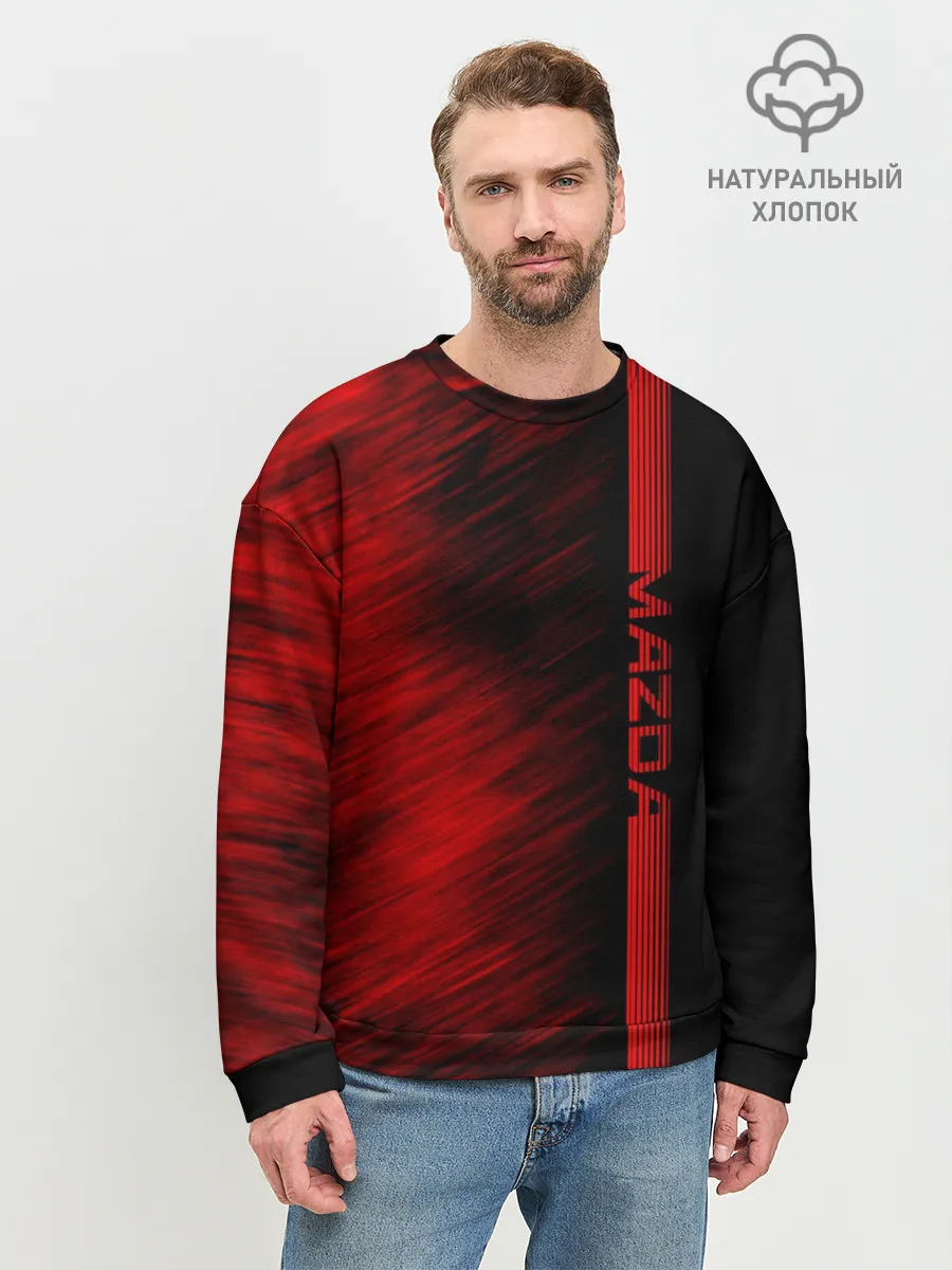 Мужской свитшот базовый / Mazda