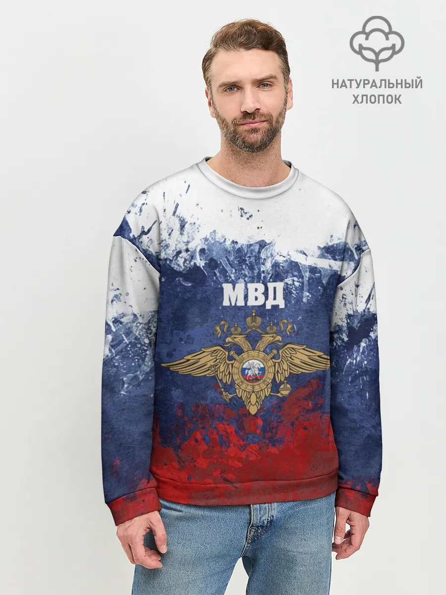 Мужской свитшот базовый / МВД