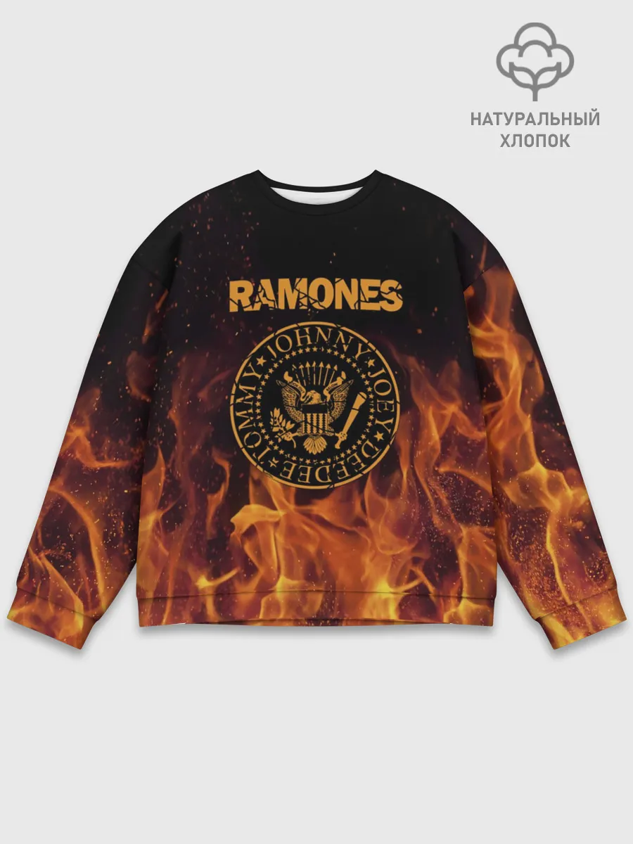 Мужской свитшот базовый / Ramones