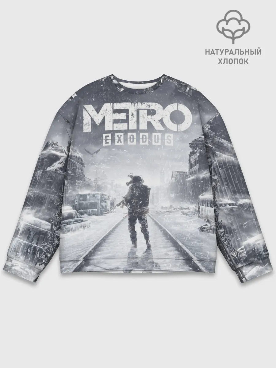 Мужской свитшот базовый / Metro Exodus: Артём