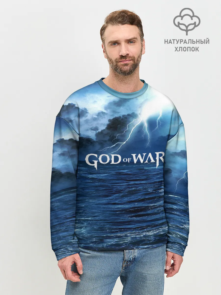 Мужской свитшот базовый / God of WAR