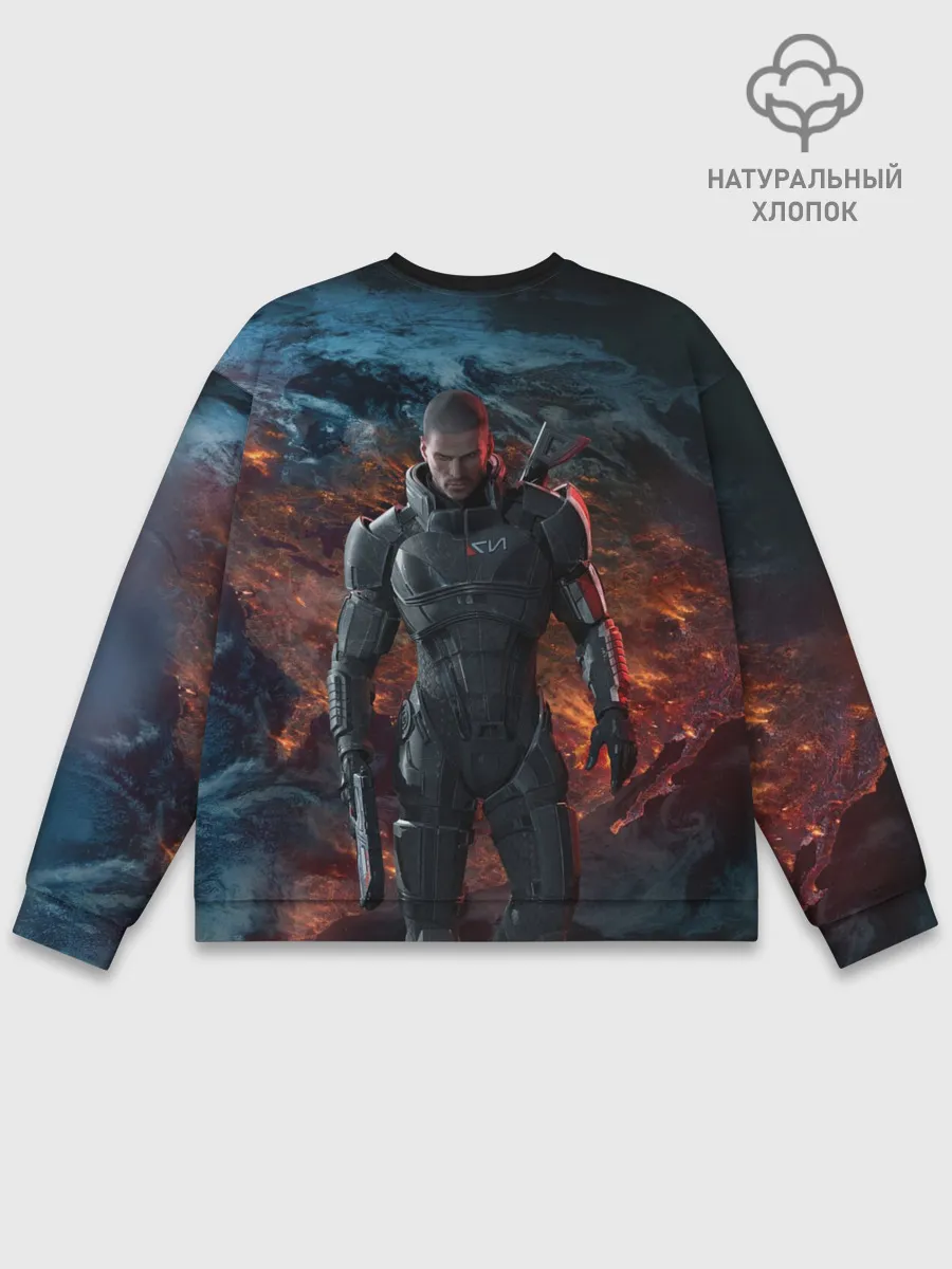 Мужской свитшот базовый / Mass Effect 3