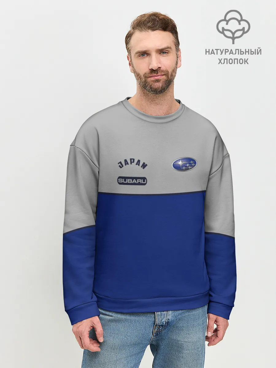 Мужской свитшот базовый / Subaru