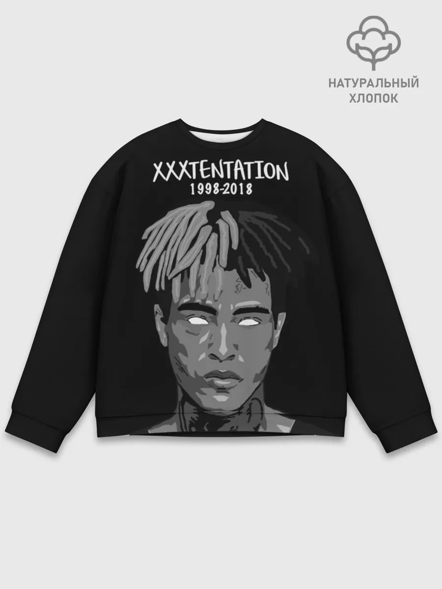 Мужской свитшот базовый / Xxxtentation RIP